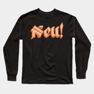 Krautrock - Original Vintage Style Long Sleeve T-Shirt